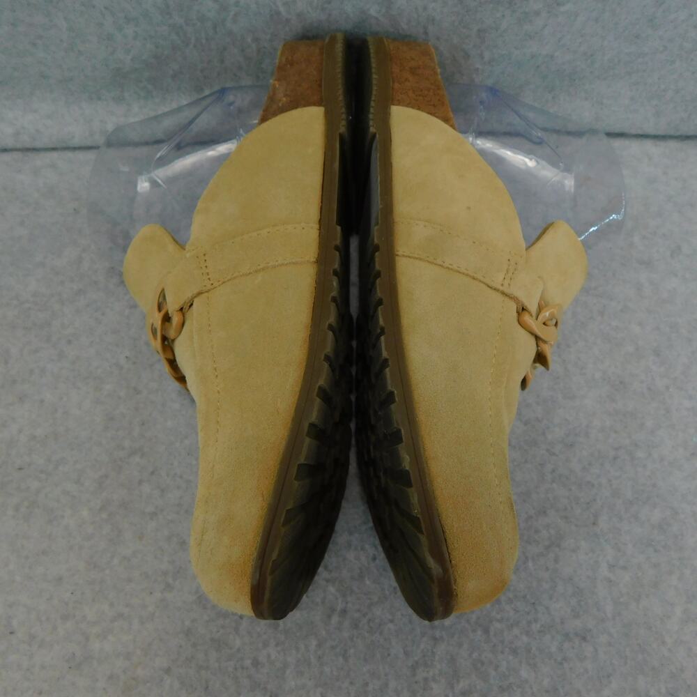 Vionic Georgie Women's Shoes Casual Mule/Clog Sand Leather Suede - Size 8 - Picture 3 of 8